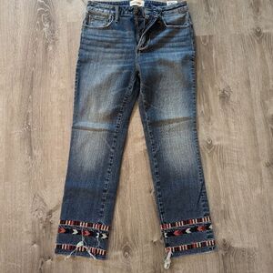 Driftwood Collette crop jeans